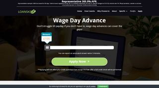 
                            1. Wage Day Advance Loans | No Credit Checks - loanski.co.uk