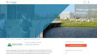 
                            9. Wageningen University and Research - Wageningen - Netherlands ...