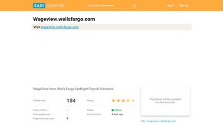 
                            8. Wageview.wellsfargo.com: WageView from Wells …