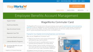 
                            1. WageWorks Commuter Card for Public Transit and Parking ...