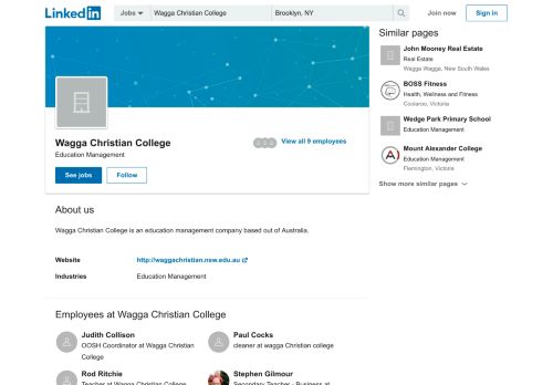 
                            5. Wagga Christian College | LinkedIn