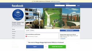 
                            3. Wagga Wagga High School Official - Home | Facebook