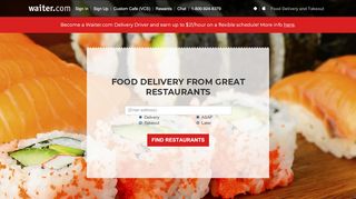 
                            3. waiter.com - Food Delivery Near Me | Order …