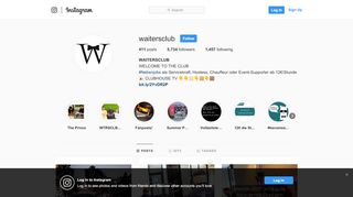 
                            9. WAITERSCLUB (@waitersclub) • Instagram photos …