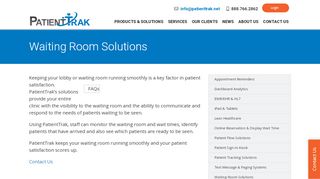 
                            6. Waiting Room Solutions | PatientTrak