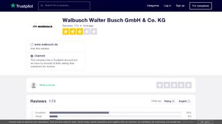 
                            8. Walbusch Walter Busch GmbH & Co. KG Reviews | Read ...