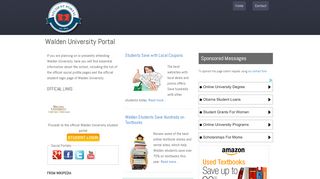 
                            9. Walden University Portal