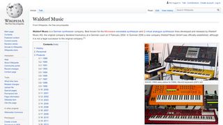 
                            5. Waldorf Music - Wikipedia