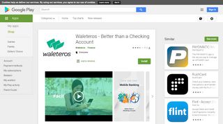 
                            6. Waleteros - Better than a Checking Account - Apps …