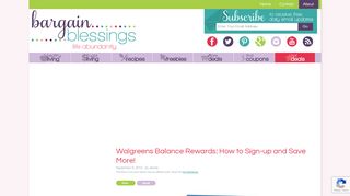 
                            7. Walgreens Balance Rewards: How to Sign-up and …