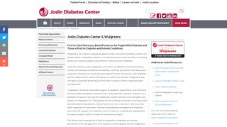 
                            7. Walgreens | Joslin Diabetes Center