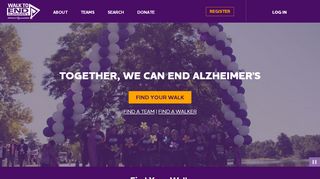 
                            4. Walk to End Alzheimer's | Alzheimer's Association