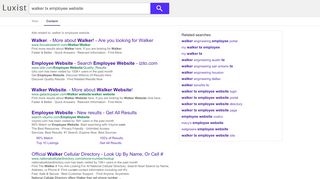 
                            9. walker tx employee website - Luxist - Content Results