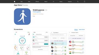 
                            9. ‎Walkingspree on the App Store