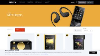
                            5. Walkman® MP3 and MP4 players | Audio and video players ...