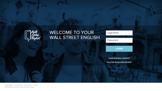 
                            2. Wall Street English: Log in to the Student & Staff Portal