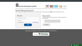 
                            1. Wallack Management | Online Payments - ClickPay