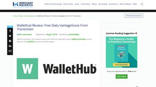 
                            5. WalletHub Review: Is It Worth Signing Up? | Merchant Maverick