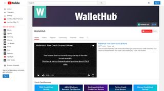 
                            1. WalletHub - YouTube