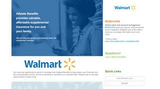 
                            7. Walmart - Allstate Benefits