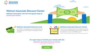 
                            10. Walmart Associate Discount Center - BenefitHub