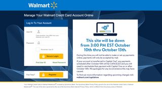 
                            7. Walmart Credit Cards Login Page - Synchrony Financial