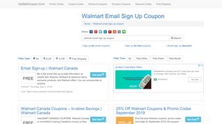 
                            6. Walmart Email Sign Up Coupon - getsetcoupon.com