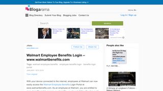 
                            5. Walmart Employee Benefits Login – …
