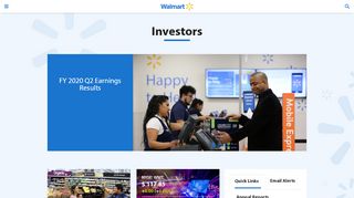 
                            7. Walmart Investor Relations - Investors