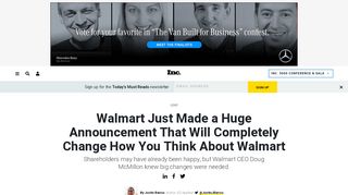 
                            7. Walmart Just Made a Huge Announcement That Will Completely ...
