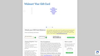 
                            10. Walmart Visa Gift Card - walmartgift.com
