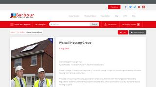
                            8. Walsall Housing Group - Barbour Product Search