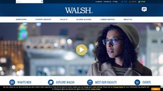 
                            1. Walsh - Graduate & Undergraduate Business Degrees - Walsh