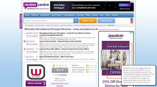 
                            8. Wanadoo Broadband (Orange) Reviews - www.wanadoo.co.uk