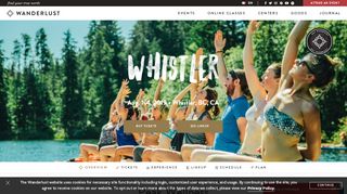 
                            5. Wanderlust Festival Whistler ~ Yoga, Music, Food, Nature