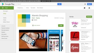 
                            3. Wanelo Shopping - Apps on Google Play