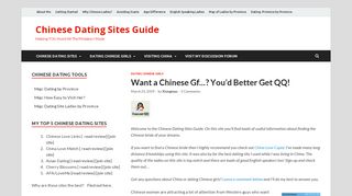 
                            7. Want a Chinese Gf…? You’d Better Get QQ! – Chinese Dating ...