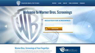 
                            8. Warner Bros. Screenings Home