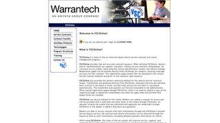 
                            9. Warrantech Automotive, Inc.: VSC Online Program