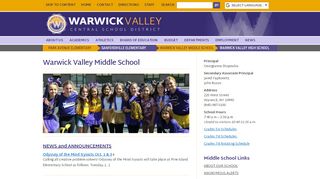 
                            6. Warwick Valley Middle School | Warwick Valley Central Schools