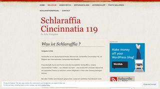 
                            8. Was ist Schlaraffia ? | Schlaraffia Cincinnatia 119