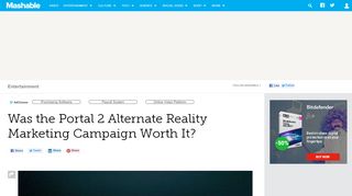 
                            10. Was the Portal 2 Alternate Reality Marketing Campaign Worth It?