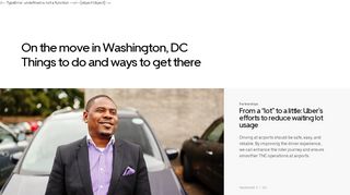 
                            5. Washington, DC | Latest News & Stories | Uber Blog