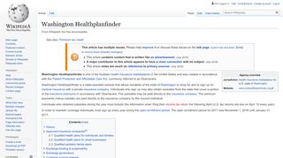 
                            8. Washington Healthplanfinder - Wikipedia