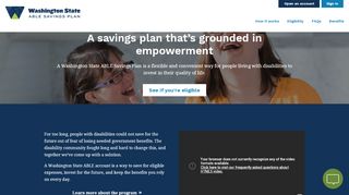 
                            6. Washington State ABLE Savings Plan