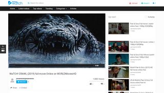 
                            6. WaTCH! CRAWL (2019) full movie Online on …