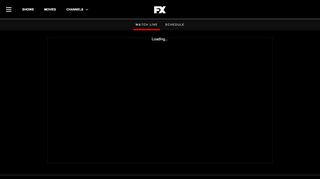 
                            4. Watch Live TV | FX | FX Networks