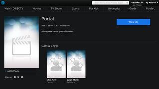 
                            7. Watch Portal Online | Stream Full Movie | DIRECTV