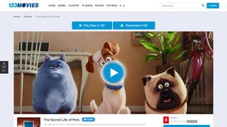 
                            7. Watch The Secret Life of Pets (2016) Movie Free ...