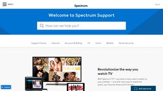 
                            9. Watch TV - Spectrum.net